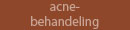Acne behandeling